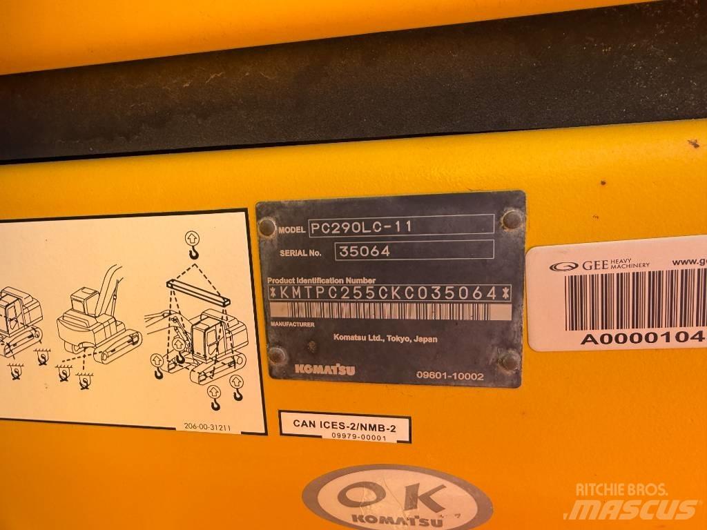 Komatsu PC290LC-11 Гусеничні екскаватори