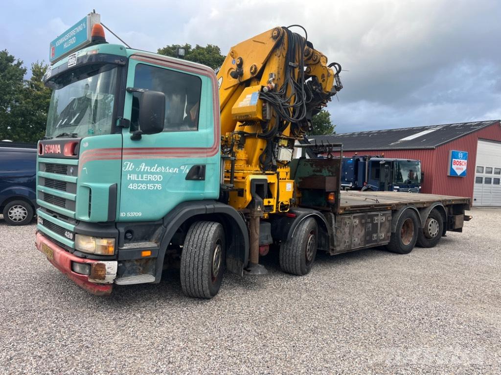 Scania 124 G 420 Автокрани