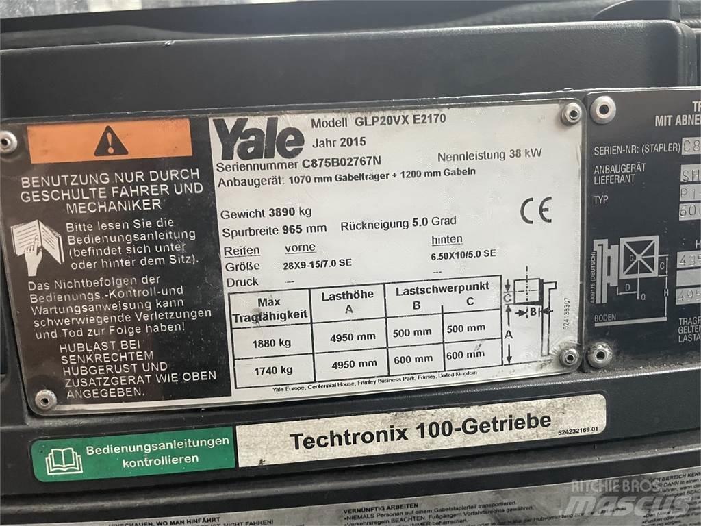 Yale GLP20VX Газові навантажувачі