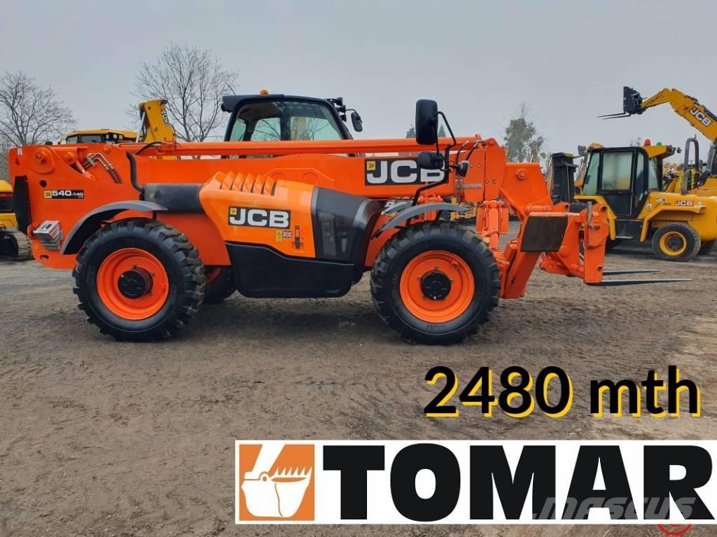 JCB 540-140 Телескопічні навантажувачі