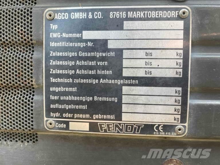 Fendt 309 C Трактори