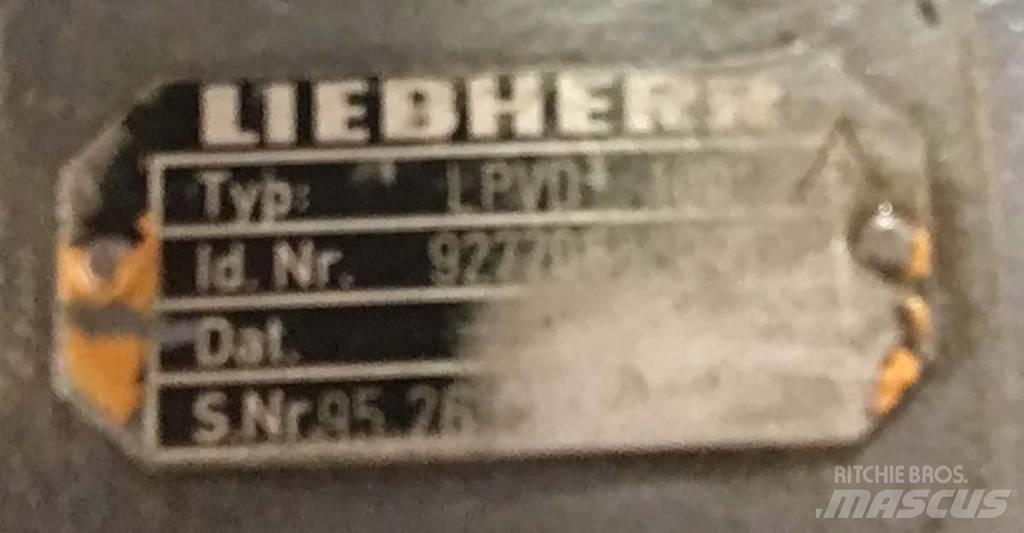 Liebherr LPVD 100 Гідравліка