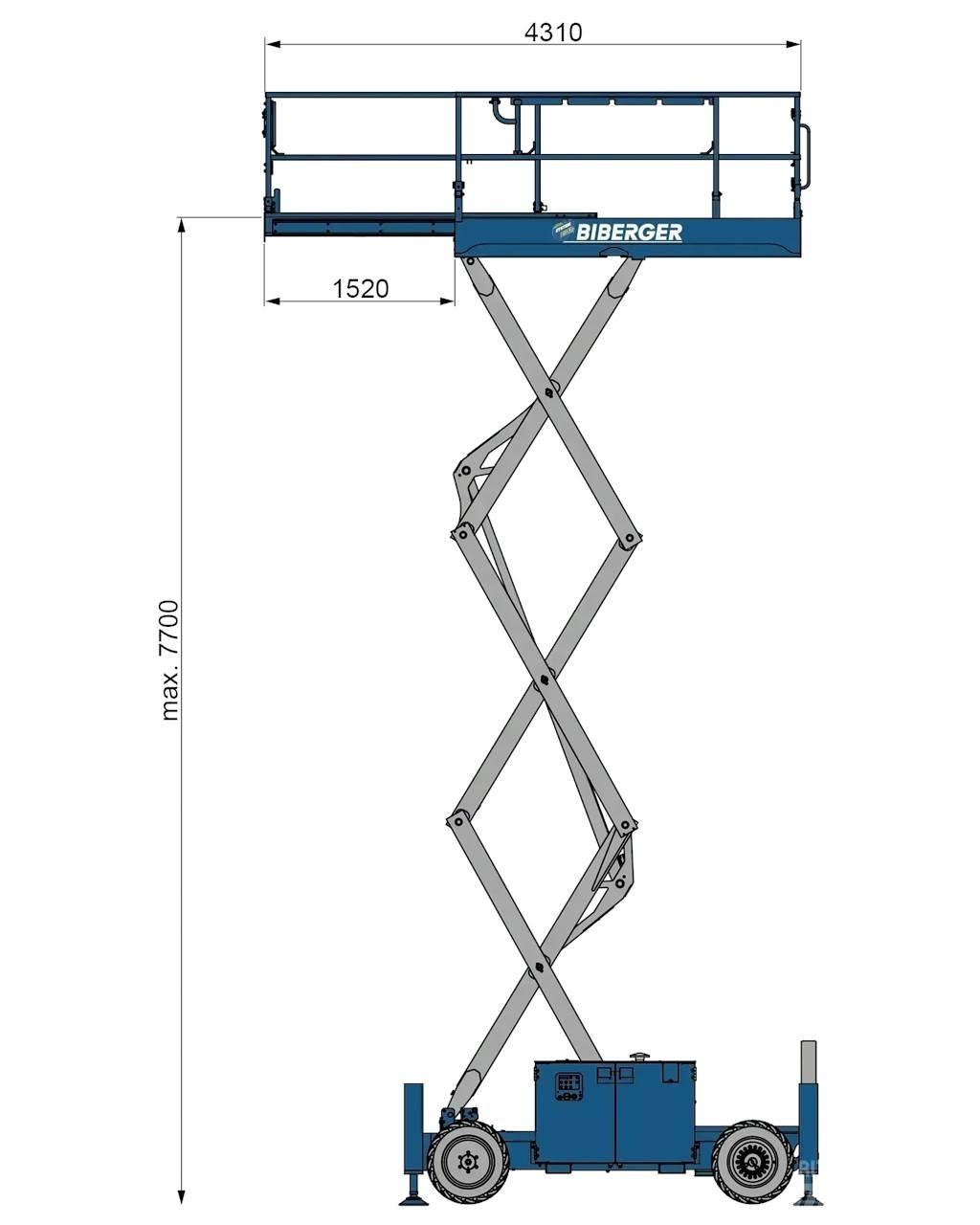 Genie GS 2669 RT Підйомники-ножиці