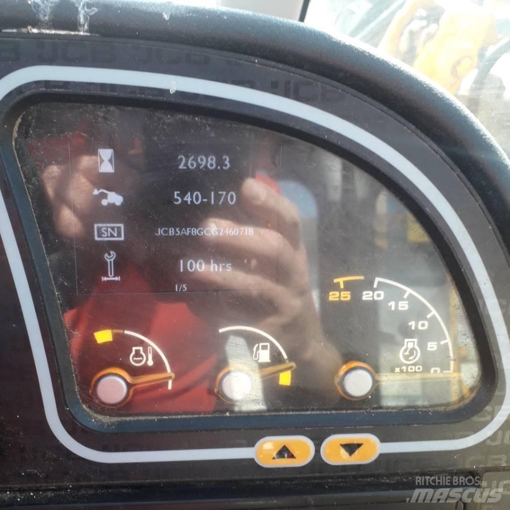 JCB 540-170 Телескопічні навантажувачі
