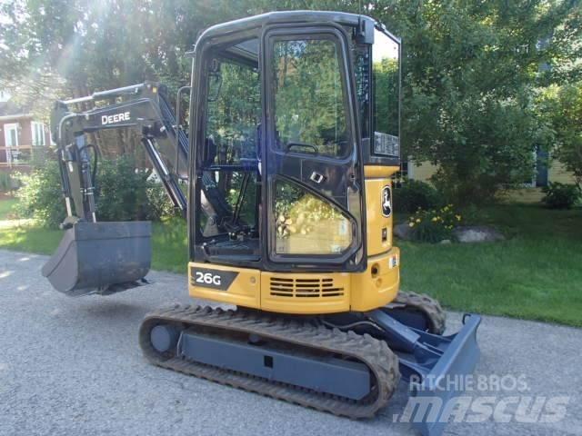 John Deere 26G Міні-екскаватори < 7т