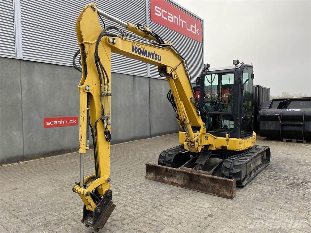 Komatsu PC55MR-5 Колісні екскаватори
