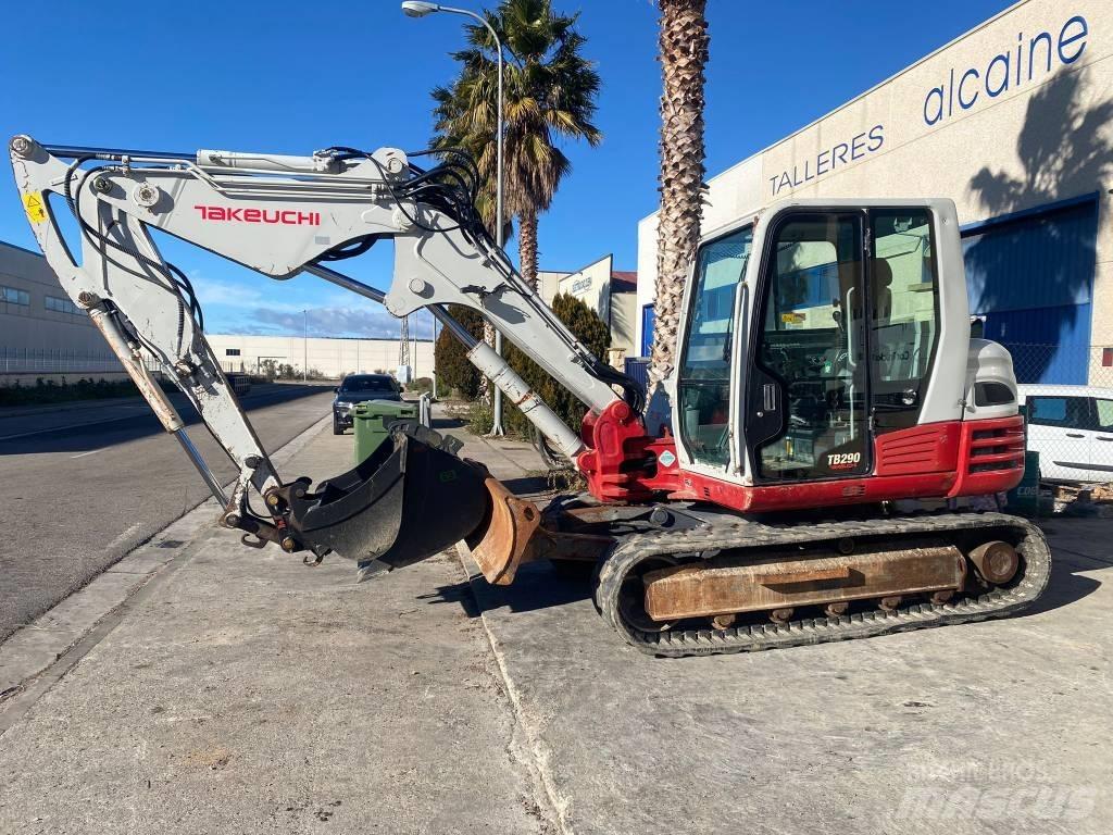 Takeuchi TB 290 Середні екскаватори 7т. - 12т.