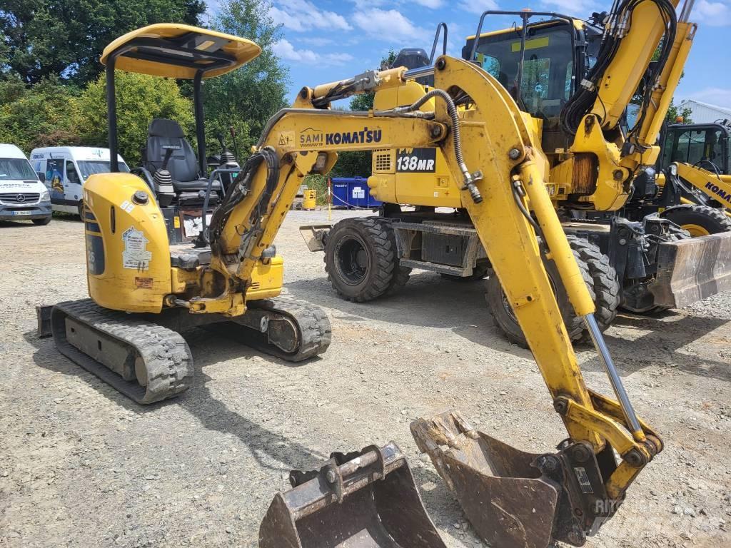 Komatsu PC26MR-3 Міні-екскаватори < 7т