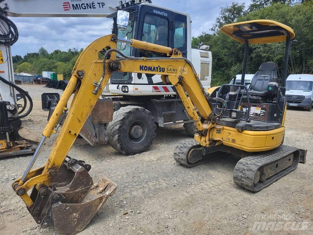 Komatsu PC26MR-3 Міні-екскаватори < 7т
