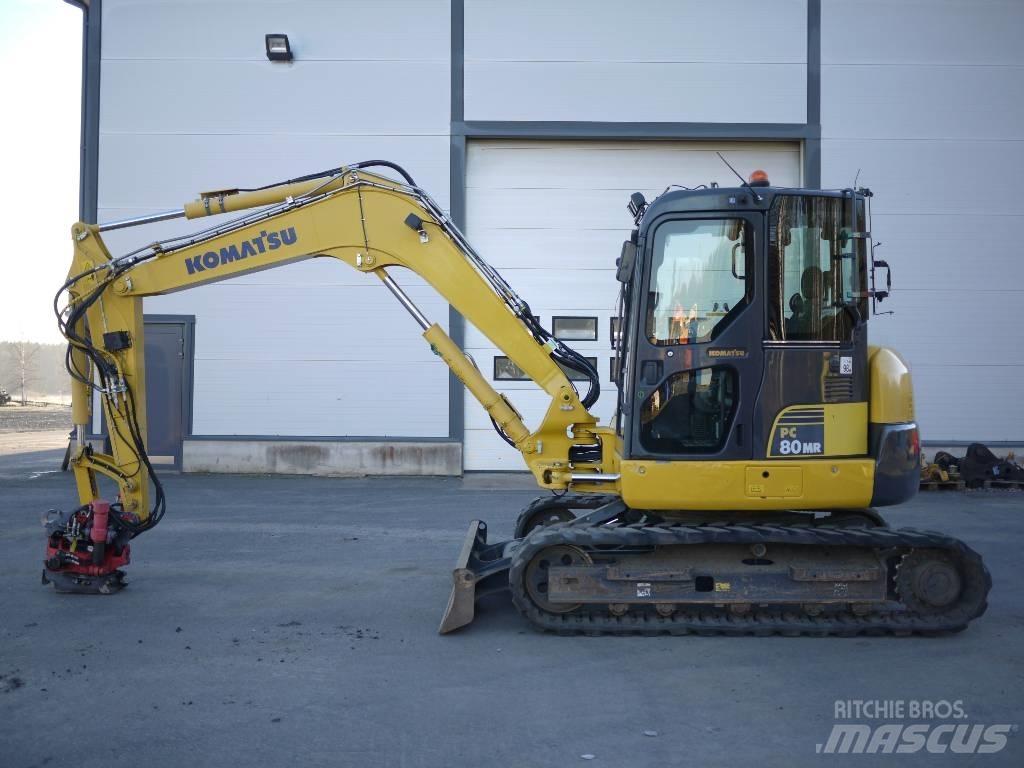 Komatsu PC 80 MR-3 Середні екскаватори 7т. - 12т.