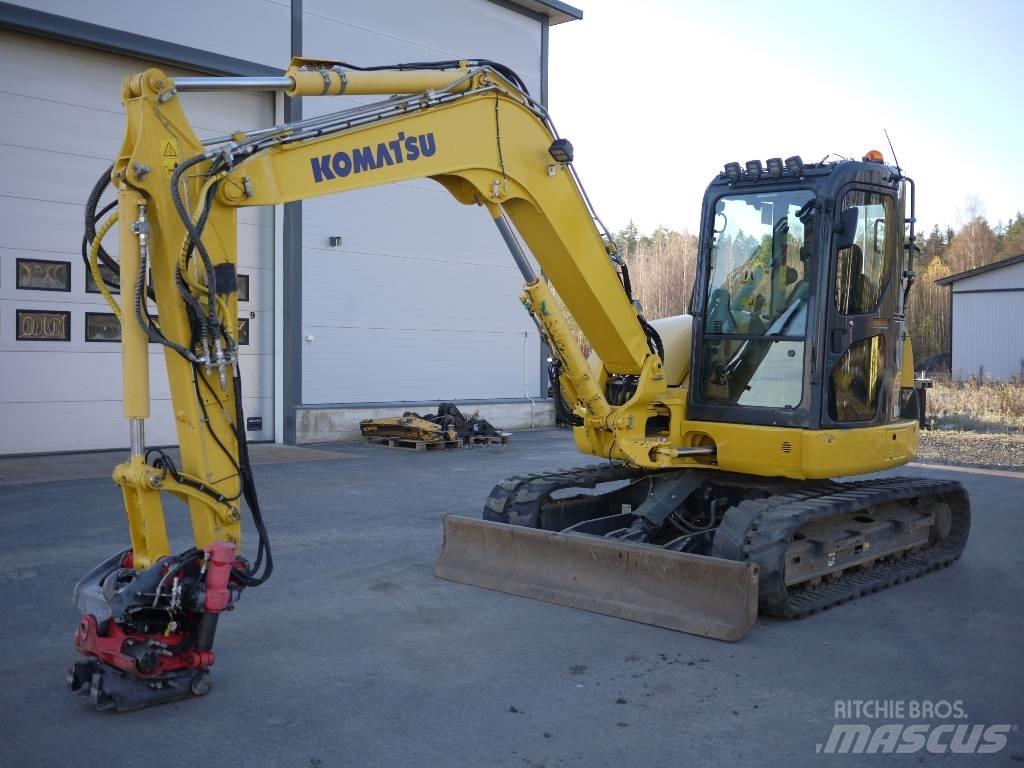 Komatsu PC 80 MR-3 Середні екскаватори 7т. - 12т.