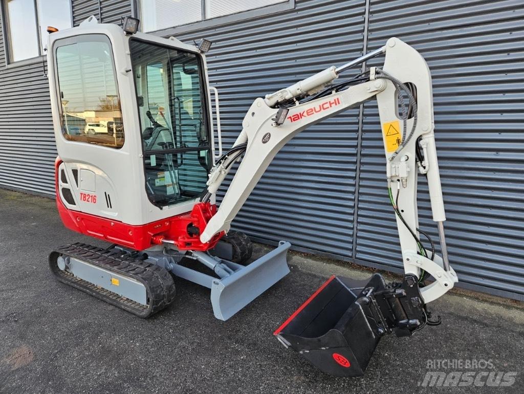 Takeuchi TB 216 Міні-екскаватори < 7т
