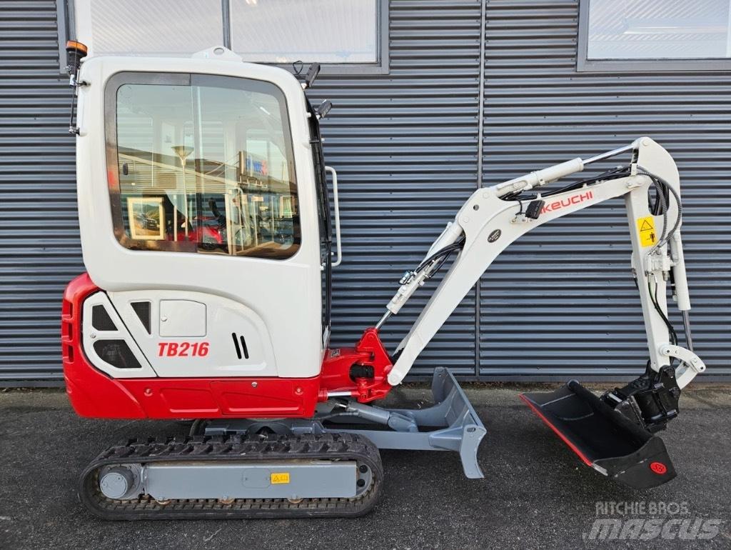 Takeuchi TB 216 Міні-екскаватори < 7т