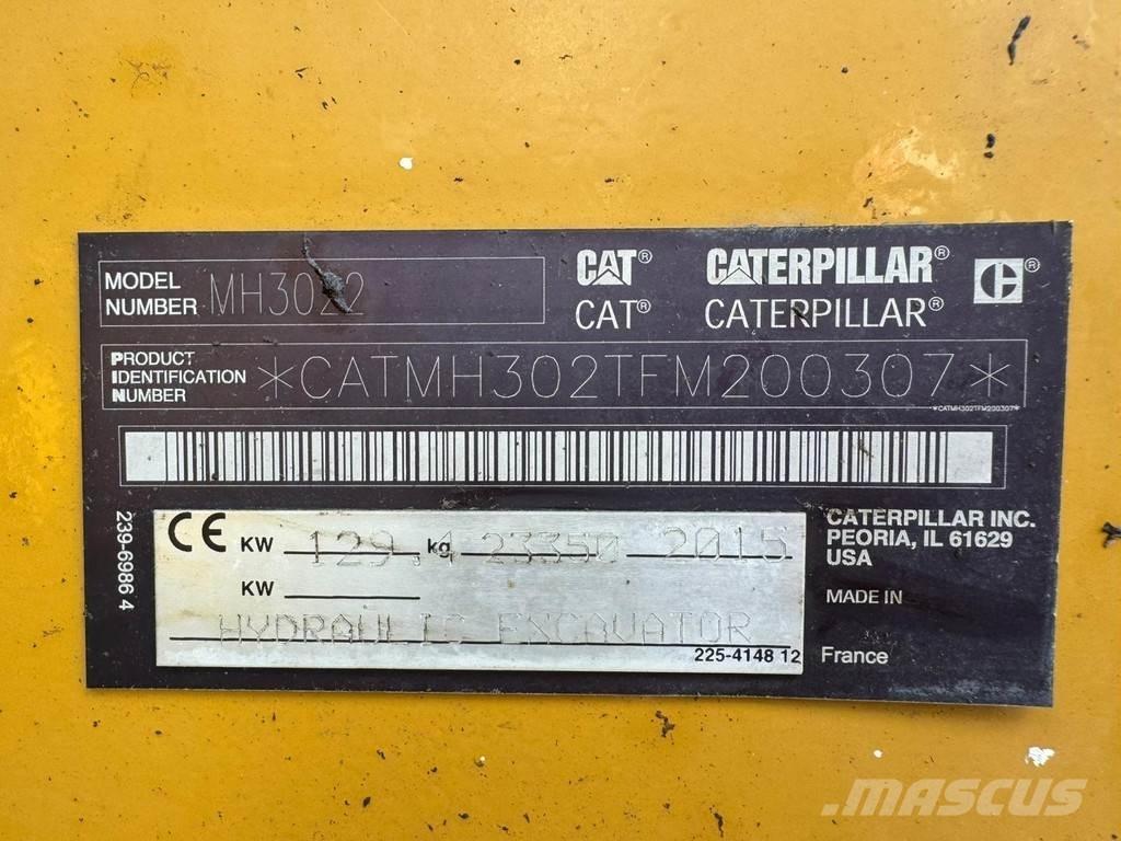 CAT MH3022 Перевантажувачі металобрухту/промислові навантажувачі