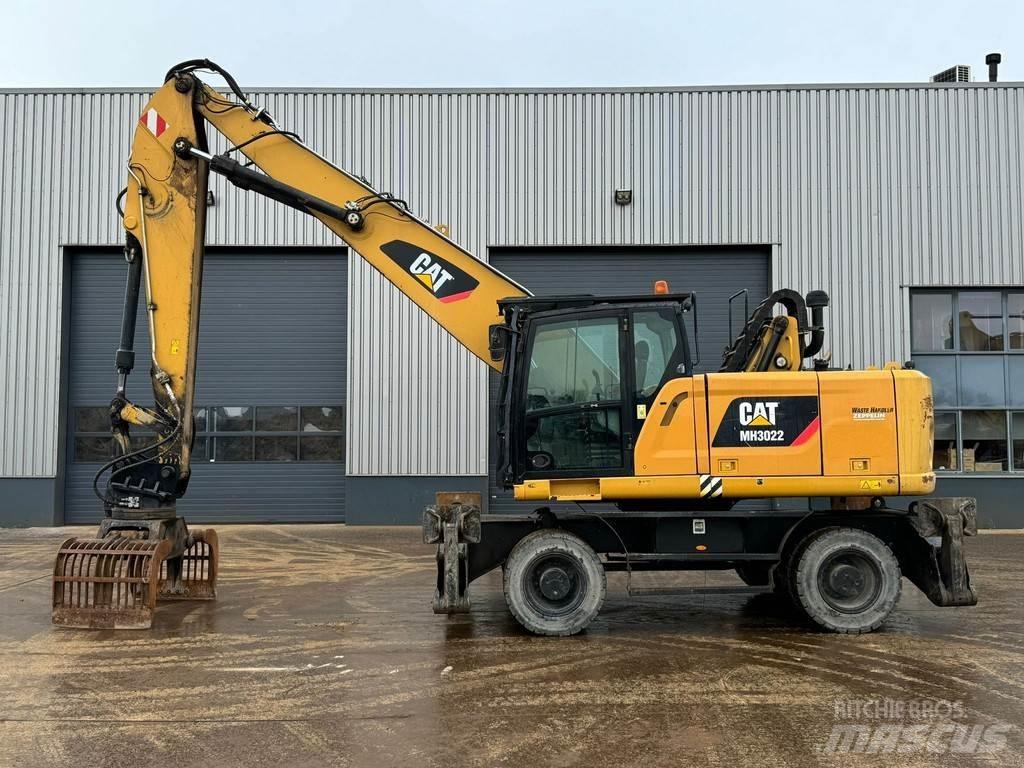 CAT MH3022 Перевантажувачі металобрухту/промислові навантажувачі