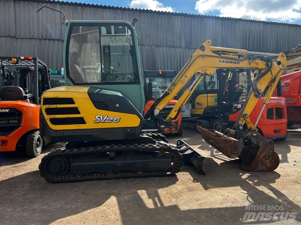 Yanmar SV26 Міні-екскаватори < 7т