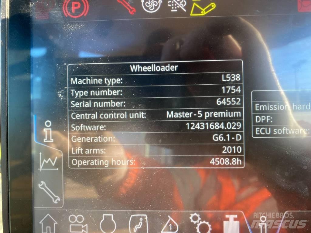 Liebherr L 538 Фронтальні навантажувачі