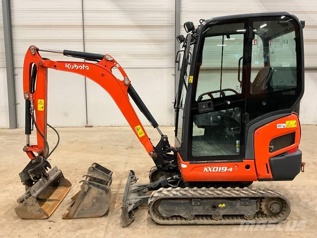 Kubota KX 019-4 Міні-екскаватори < 7т