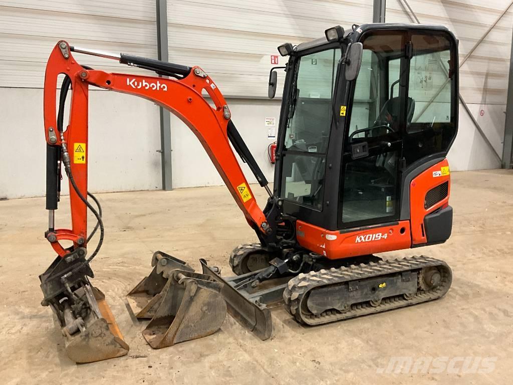 Kubota KX 019-4 Міні-екскаватори < 7т