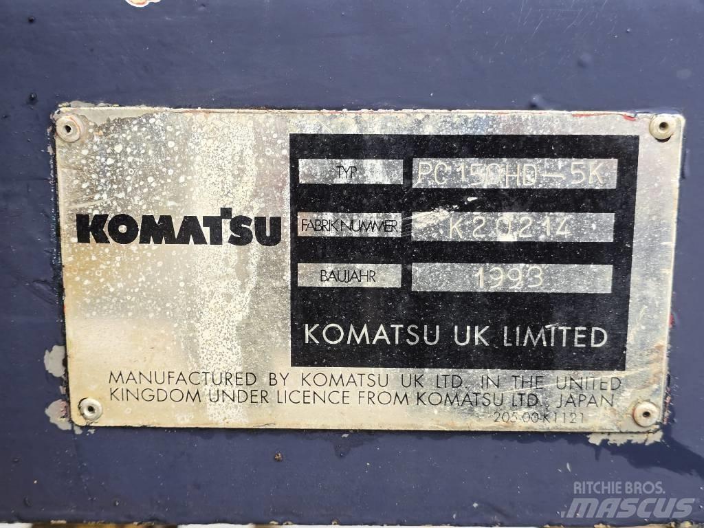 Komatsu PC 150 HD-5K Гусеничні екскаватори