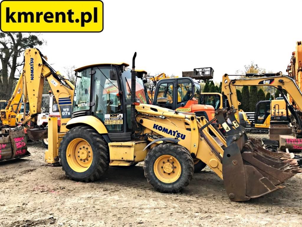 Komatsu WB97R Екскаватори-навантажувачі