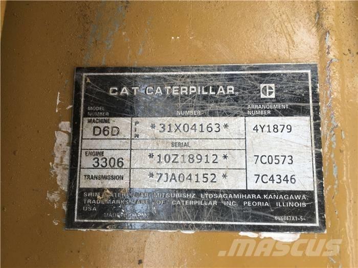 CAT D 6 D Гусеничні бульдозери