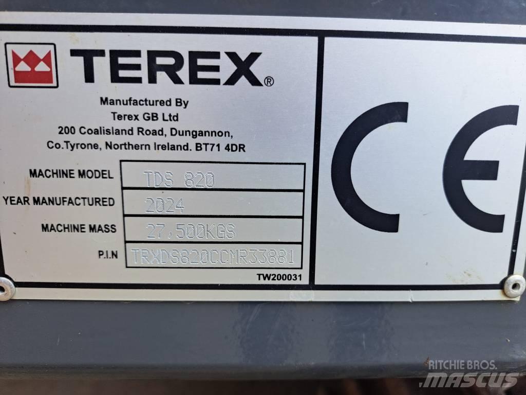 Terex Ecotec TDS 820 Знищувачі сміття  (шредери)