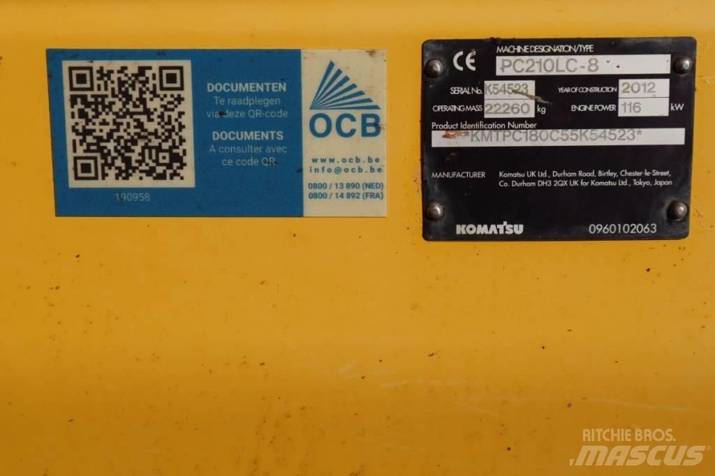 Komatsu PC 210 LC-8 Гусеничні екскаватори