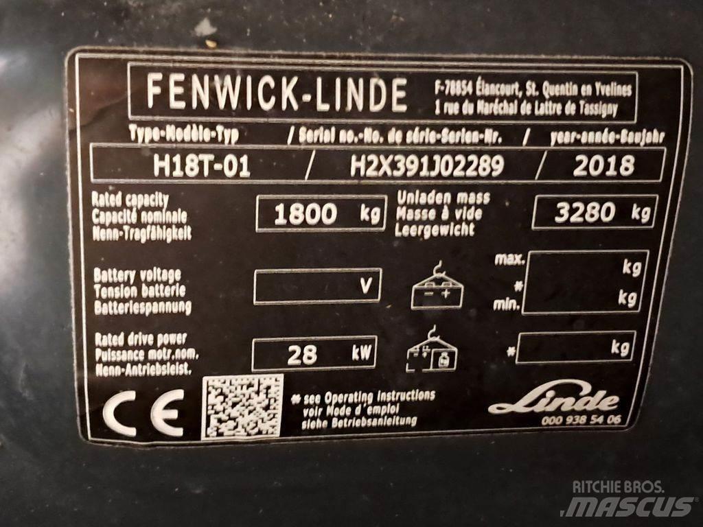 Linde H18T-01 Газові навантажувачі