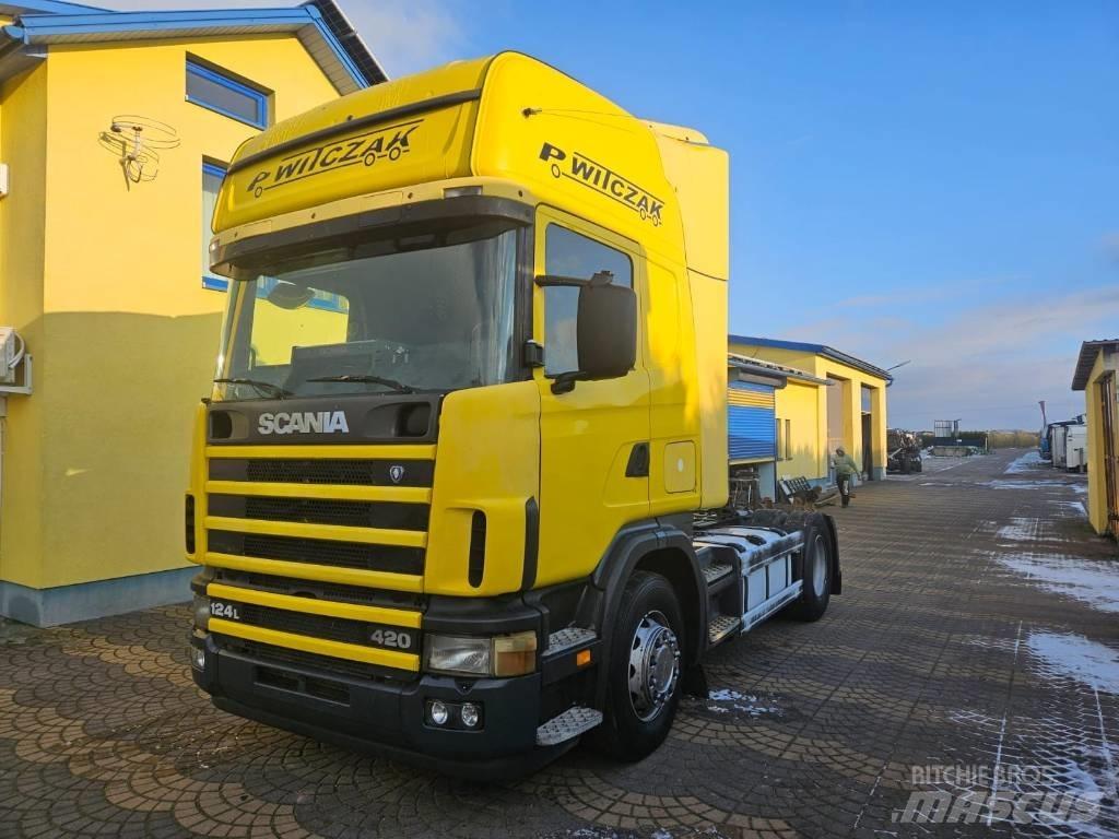 Scania 124 L 420 Тягачі