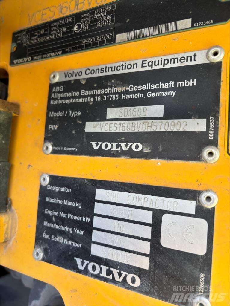 Volvo SD 160 B Грунтові котки