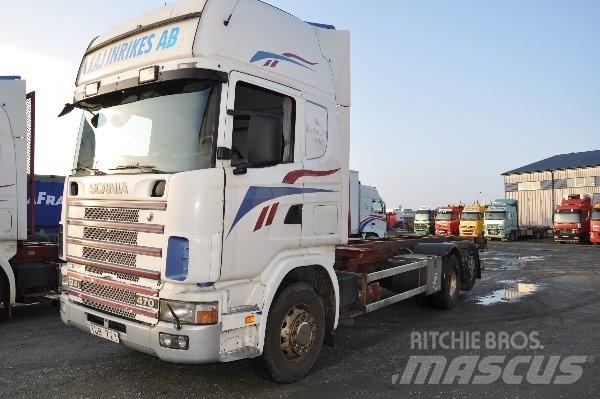 Scania 124 6X2 470 Автоконтейнеровози