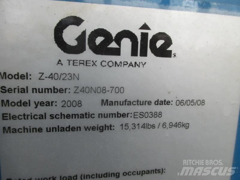 Genie Z 40/23 N Колінчаті підйомники