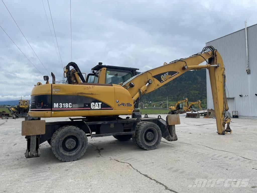 CAT M 318 C MH Перевантажувачі металобрухту/промислові навантажувачі