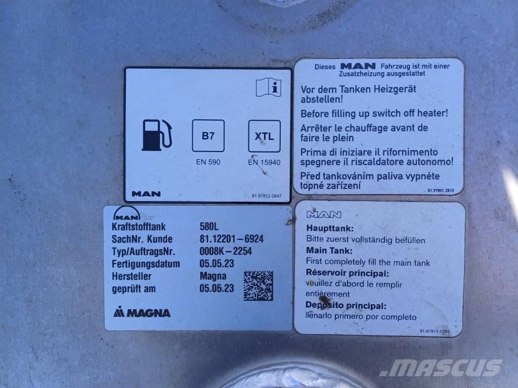 MAN Tank 580 liter Паливні та присадочні баки
