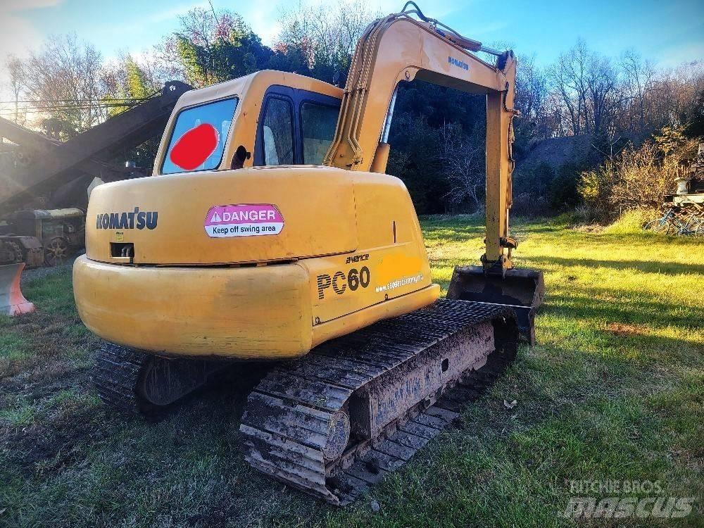 Komatsu PC 60-7E Гусеничні екскаватори