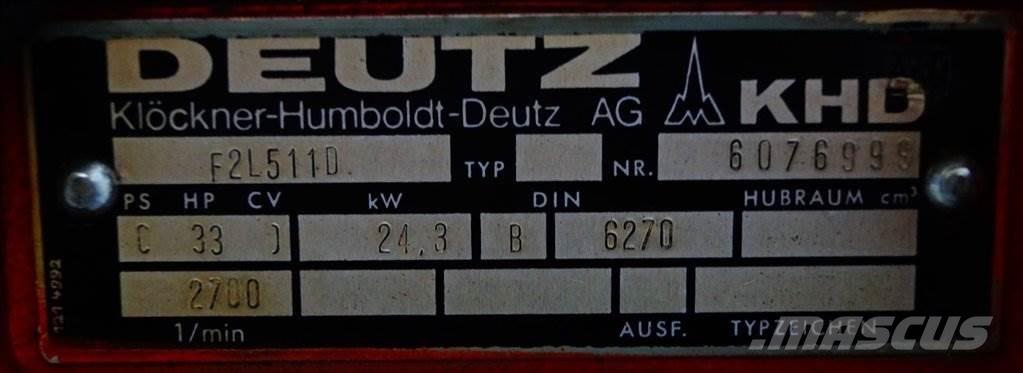 Deutz AG F2L511D Двигуни