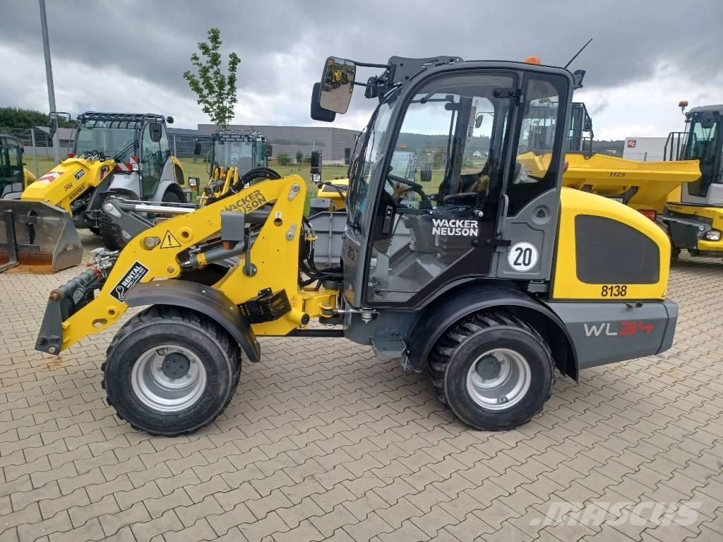 Wacker Neuson Wl34 Фронтальні навантажувачі