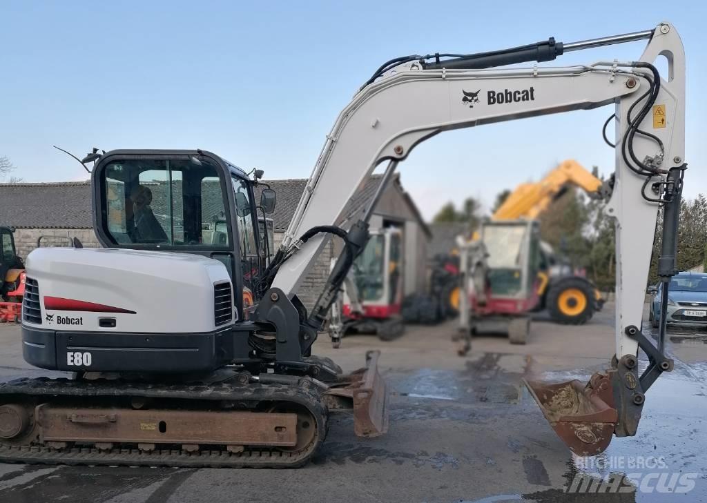 Bobcat E 80 Середні екскаватори 7т. - 12т.