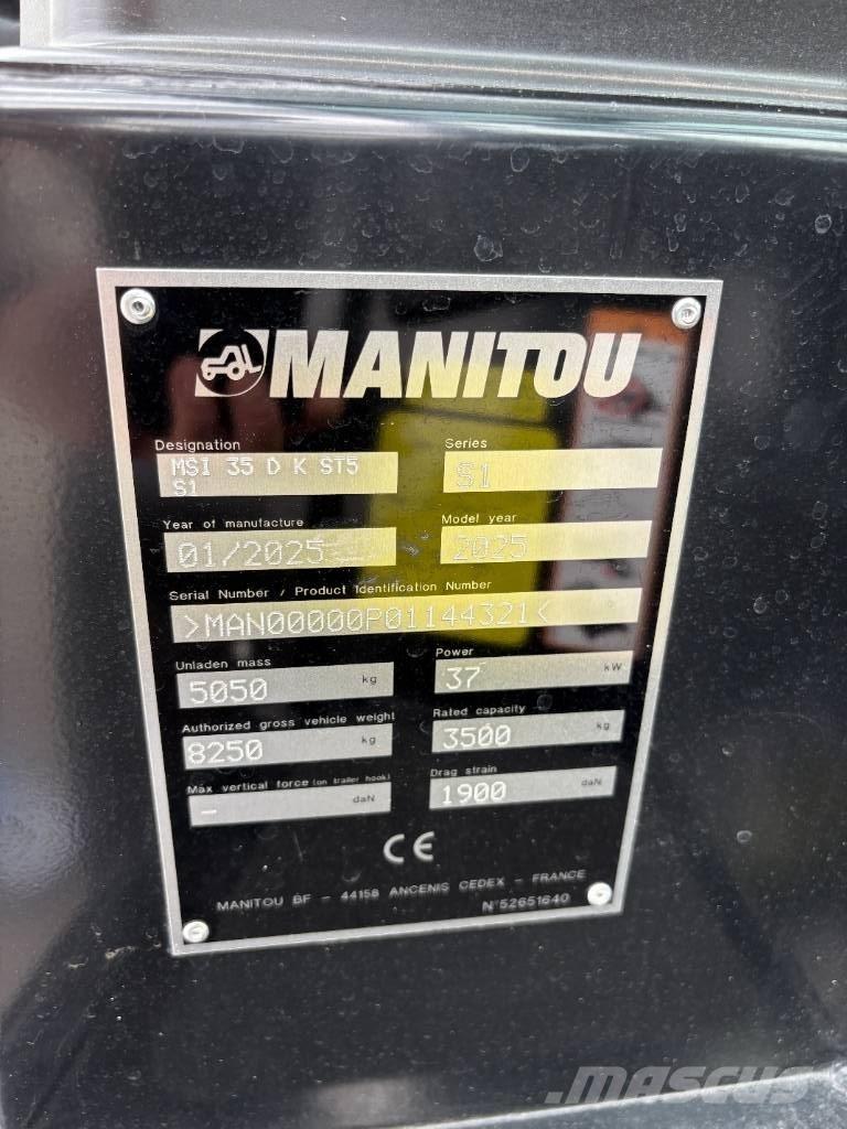 Manitou MSI 35 Навантажувачі підвищеної прохідності