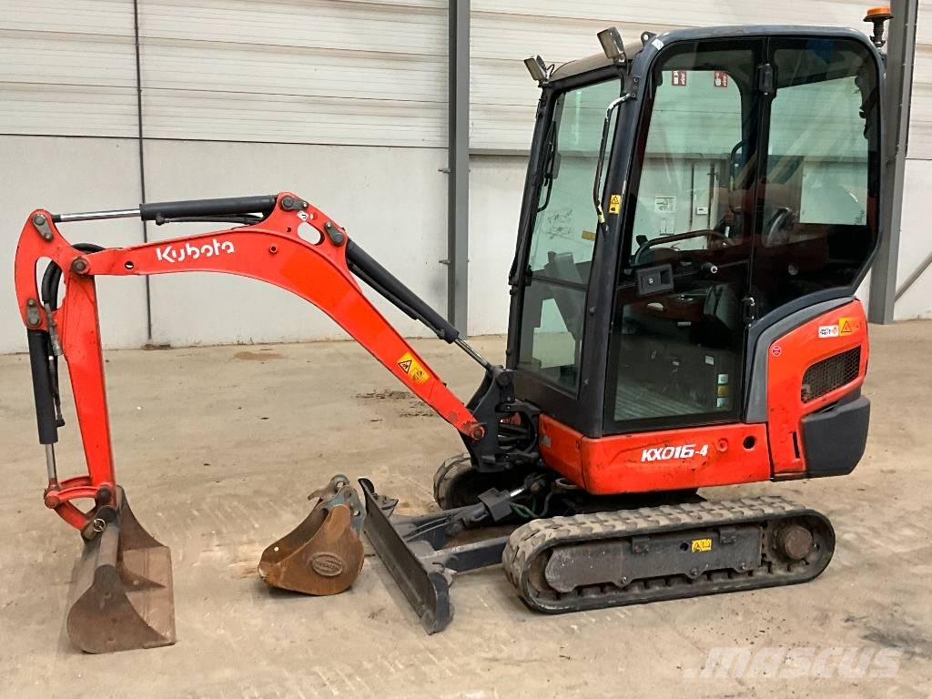 Kubota KX 016-4 Міні-екскаватори < 7т