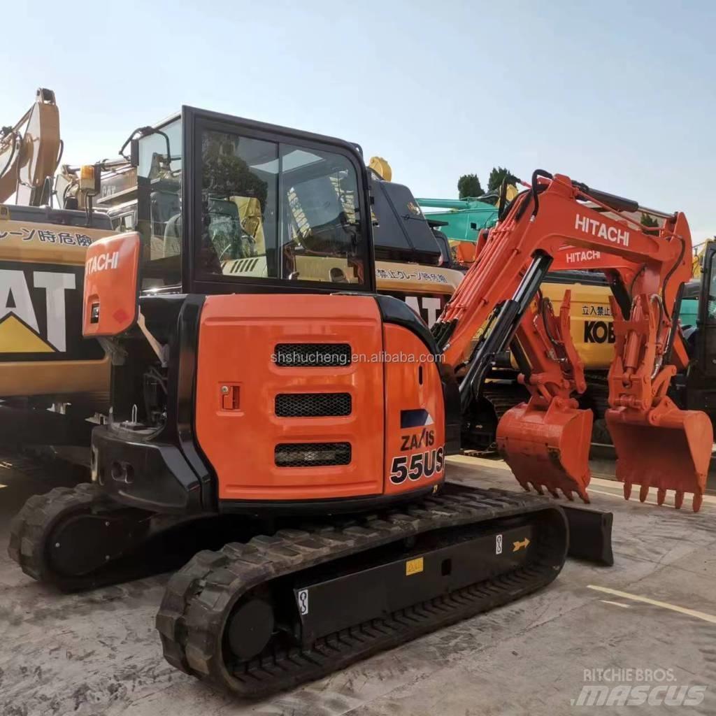 Hitachi ZX55U-5A Міні-екскаватори < 7т