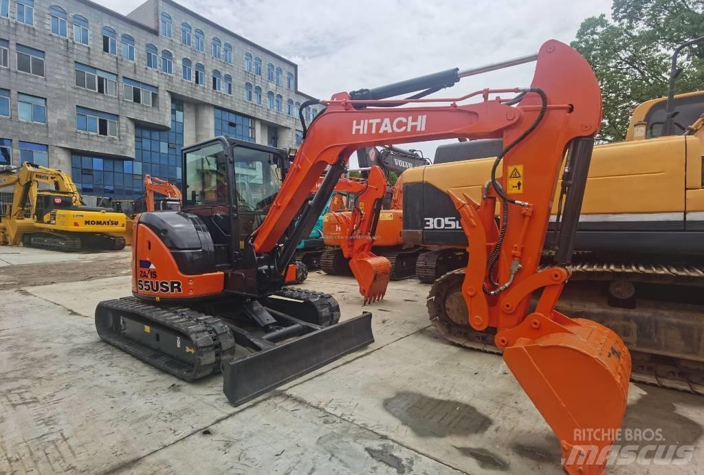 Hitachi ZX55U-5A Міні-екскаватори < 7т