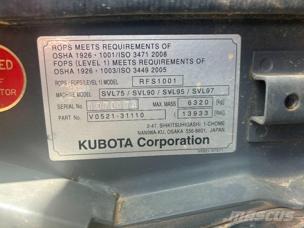 Kubota SVL 75-2 Міні-навантажувачі