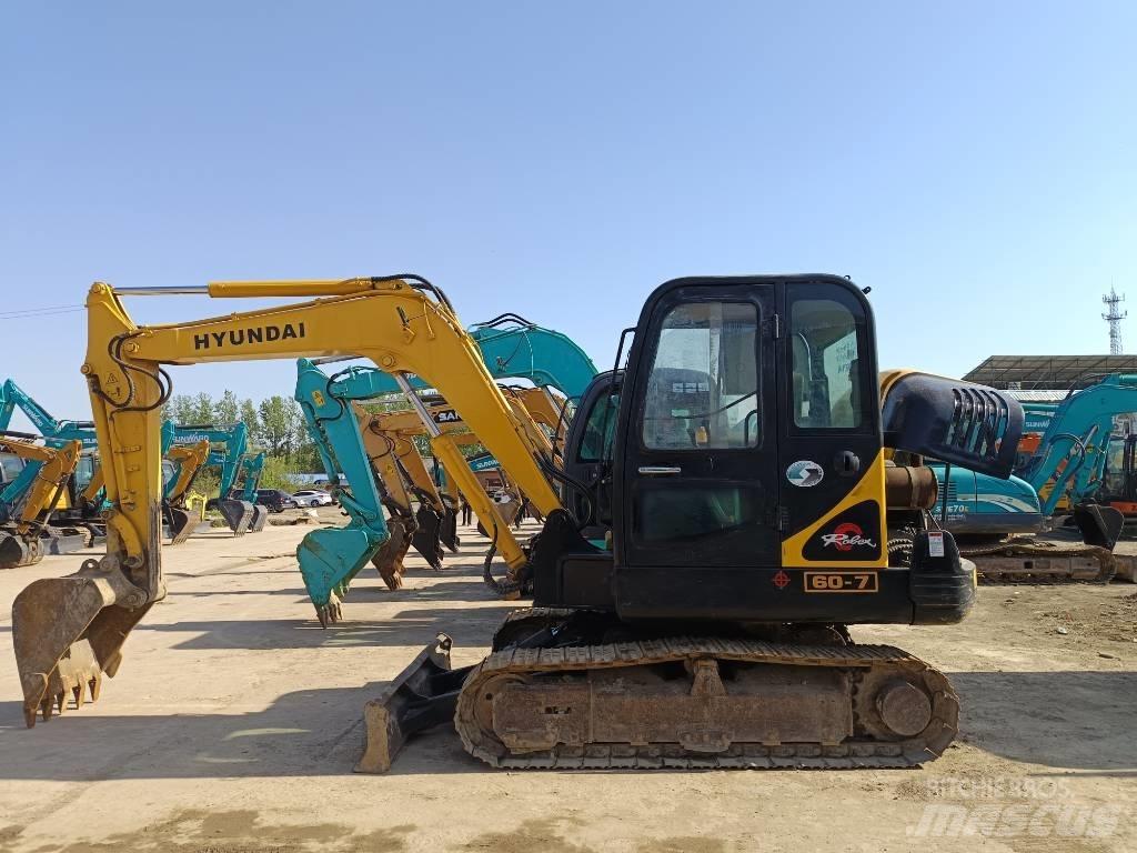 Hyundai R 60-7 Міні-екскаватори < 7т