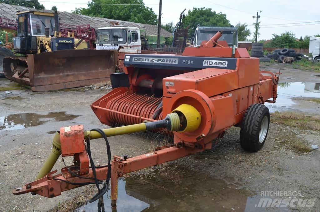 Deutz-Fahr HD490 Тюкові прес-підбирачі