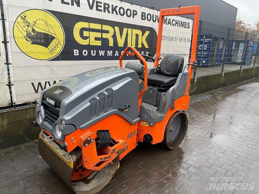 Hamm HD 8 VV Котки тротуарні