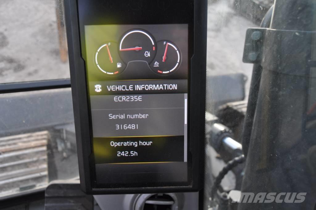 Volvo ECR 235 EL Гусеничні екскаватори