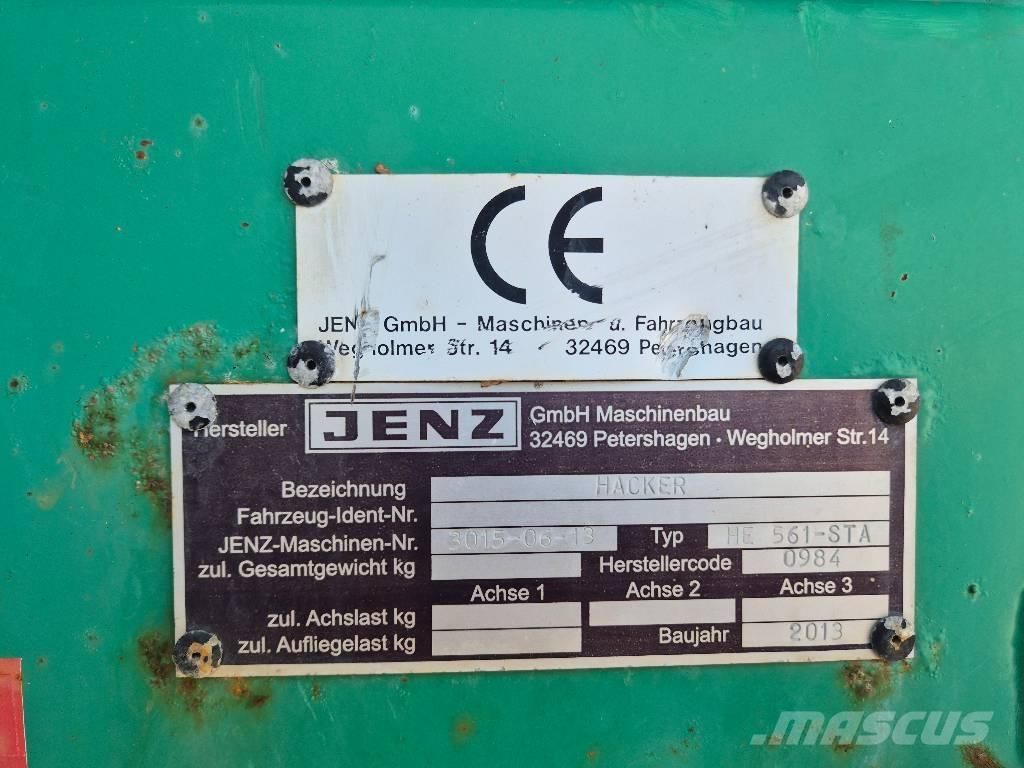JENZ HE561STA Подрібнювачі деревини