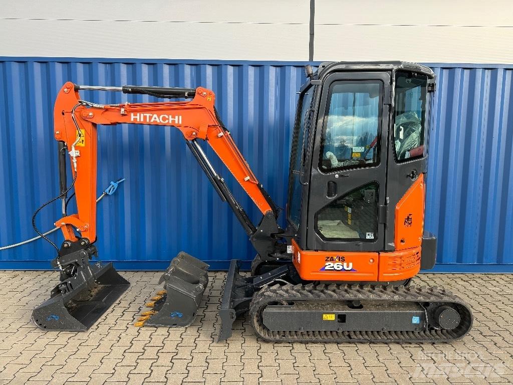 Hitachi ZX 26 U-6 Міні-екскаватори < 7т
